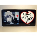I Love Lucy License Plate #01 Ricky & Lucy Design